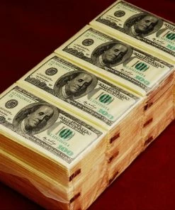 Onlineamericanstore Dollar $ 100 Bill Money Pocket Tissue Paper Napkins Joke Gift 4th July Party Casino Patriotic Theme Party Supplies