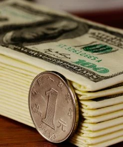 Onlineamericanstore Dollar $ 100 Bill Money Pocket Tissue Paper Napkins Joke Gift 4th July Party Casino Patriotic Theme Party Supplies