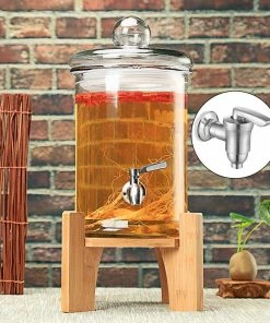 The American Store Trending Drink Dispenser Beverage Wine Barrel Tap Spigot Water Stainless Steel Water Dispenser Replacement Faucet With Ceramic Core