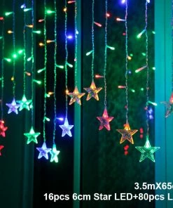 The American Store Christmas Ornaments Elk Bell String Light LED Christmas Decor For Home Hanging Garland Christmas Tree Decor Ornament 2019 Navidad Xmas Gift New Year