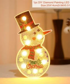 The American Store Christmas Ornaments Elk Bell String Light LED Christmas Decor For Home Hanging Garland Christmas Tree Decor Ornament 2019 Navidad Xmas Gift New Year