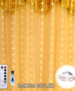 The American Store Christmas Ornaments Elk Bell String Light LED Christmas Decor For Home Hanging Garland Christmas Tree Decor Ornament 2019 Navidad Xmas Gift New Year