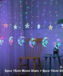 The American Store Christmas Ornaments Elk Bell String Light LED Christmas Decor For Home Hanging Garland Christmas Tree Decor Ornament 2019 Navidad Xmas Gift New Year