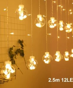 The American Store Christmas Ornaments Elk Bell String Light LED Christmas Decor For Home Hanging Garland Christmas Tree Decor Ornament 2019 Navidad Xmas Gift New Year