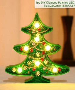 The American Store Christmas Ornaments Elk Bell String Light LED Christmas Decor For Home Hanging Garland Christmas Tree Decor Ornament 2019 Navidad Xmas Gift New Year
