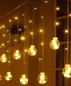 The American Store Christmas Ornaments Elk Bell String Light LED Christmas Decor For Home Hanging Garland Christmas Tree Decor Ornament 2019 Navidad Xmas Gift New Year