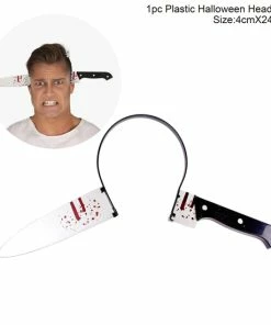 The American Store Halloween Prop FENGRISE Halloween Decor Horror Knife Bloody Machete Halloween Party Supplies Haloween Headband Props For 2018 Festival Decor 26 The American Store Halloween Prop FENGRISE Halloween Decor Horror Knife Bloody Machete Halloween Party Supplies Haloween Headband Props For 2018 Festival Decor