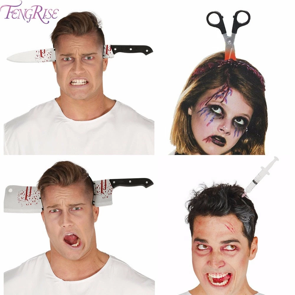 The American Store Halloween Prop FENGRISE Halloween Decor Horror Knife Bloody Machete Halloween Party Supplies Haloween Headband Props For 2018 Festival Decor 18 The American Store Halloween Prop FENGRISE Halloween Decor Horror Knife Bloody Machete Halloween Party Supplies Haloween Headband Props For 2018 Festival Decor