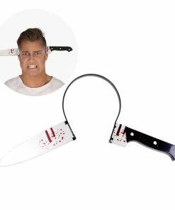 The American Store Halloween Prop FENGRISE Halloween Decor Horror Knife Bloody Machete Halloween Party Supplies Haloween Headband Props For 2018 Festival Decor 40 The American Store Halloween Prop FENGRISE Halloween Decor Horror Knife Bloody Machete Halloween Party Supplies Haloween Headband Props For 2018 Festival Decor