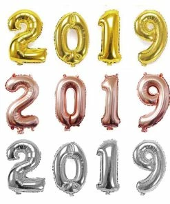 The American Store Happy New Year Balloons New Year Decoration 2019 Baloon Christmas Decoration For Home Christmas Ornament 2018 Navidad New Year Collection