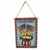 Onlineamericanstore Faith Family Friends Freedom Hanging Sign Patriotic Party Decoration Independece Day Wooden Plaque 4th Of July Favor Patriotic Theme Party Supplies