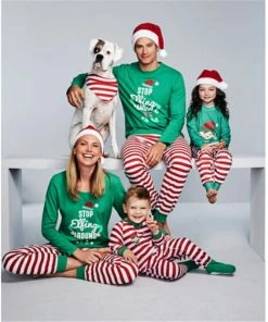 The American Store FAMILY MATCHING CHRISTMAS PAJAMAS SET XMAS ADULT MEN WOMEN BABY KIDS SLEEPWEAR NIGHTWEAR 2017 NEW HOT SALE FAMILY MATCH PJS SET Christmas Family Collection