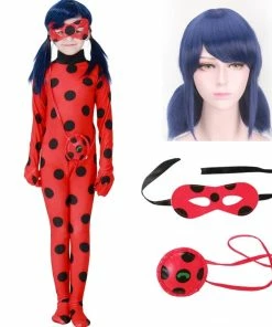 XinCos1 Store JIMMY Child Size Cosplay Costume Spot Red Clothes With Headwear For Birthday Party Suit Set 6pcs/Bag 22 XinCos1 Store JIMMY Child Size Cosplay Costume Spot Red Clothes With Headwear For Birthday Party Suit Set 6pcs/Bag