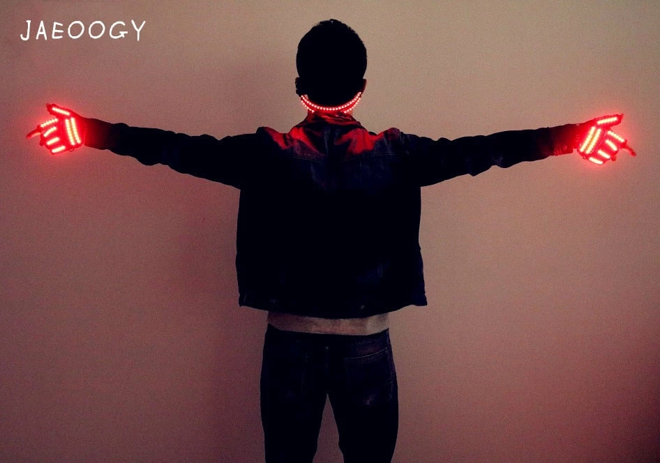 JAEOOGY Store Free Shipping LED Glasses Rivet Punk Glasses Party Supplies Dancing Club Props Stage Costumes Halloween Lighting LED Gloves Halloween Decorations 7 JAEOOGY Store Free Shipping LED Glasses Rivet Punk Glasses Party Supplies Dancing Club Props Stage Costumes Halloween Lighting LED Gloves Halloween Decorations