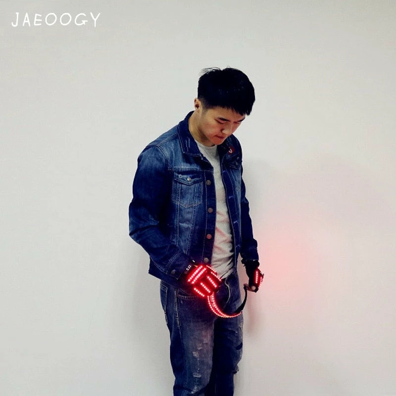 JAEOOGY Store Free Shipping LED Glasses Rivet Punk Glasses Party Supplies Dancing Club Props Stage Costumes Halloween Lighting LED Gloves Halloween Decorations 5 JAEOOGY Store Free Shipping LED Glasses Rivet Punk Glasses Party Supplies Dancing Club Props Stage Costumes Halloween Lighting LED Gloves Halloween Decorations