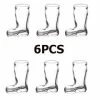 JR Bar Supplies Store Casual Glasses Free Shipping Set Of 6 Boot Shot Clear Glasses For Drinking Whiskey Liquor Party 2 Oz Drinking Beer Boot Das Boot