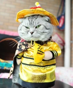 SUNNY & BUSH Halloween Pets Accessories Funny Chinese Princess Cosplay Clothes For Cats Halloween Costume For Dogs Xmas Suit Cat Clothing Dog Outfit Pet Apparel