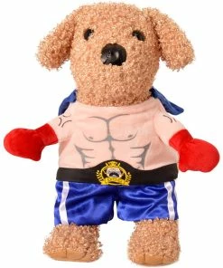 SUNNY & BUSH Funny Dog Cat Costumes Boxer Cosplay Suit Pet Clothing Halloween Christmas Uniform Clothes For Puppy Dogs Costume For A Cat