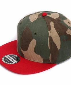 HATLANDER Official Store Baseball Caps HATLANDER Camouflage Snapback Polyester Cap Blank Flat Camo Baseball Cap With No Embroidery Mens Cap And Hat For Men And Women