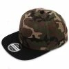 HATLANDER Official Store Baseball Caps HATLANDER Camouflage Snapback Polyester Cap Blank Flat Camo Baseball Cap With No Embroidery Mens Cap And Hat For Men And Women