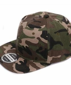 HATLANDER Official Store Baseball Caps HATLANDER Camouflage Snapback Polyester Cap Blank Flat Camo Baseball Cap With No Embroidery Mens Cap And Hat For Men And Women