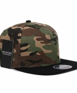 HATLANDER Official Store Baseball Caps HATLANDER Camouflage Snapback Polyester Cap Blank Flat Camo Baseball Cap With No Embroidery Mens Cap And Hat For Men And Women