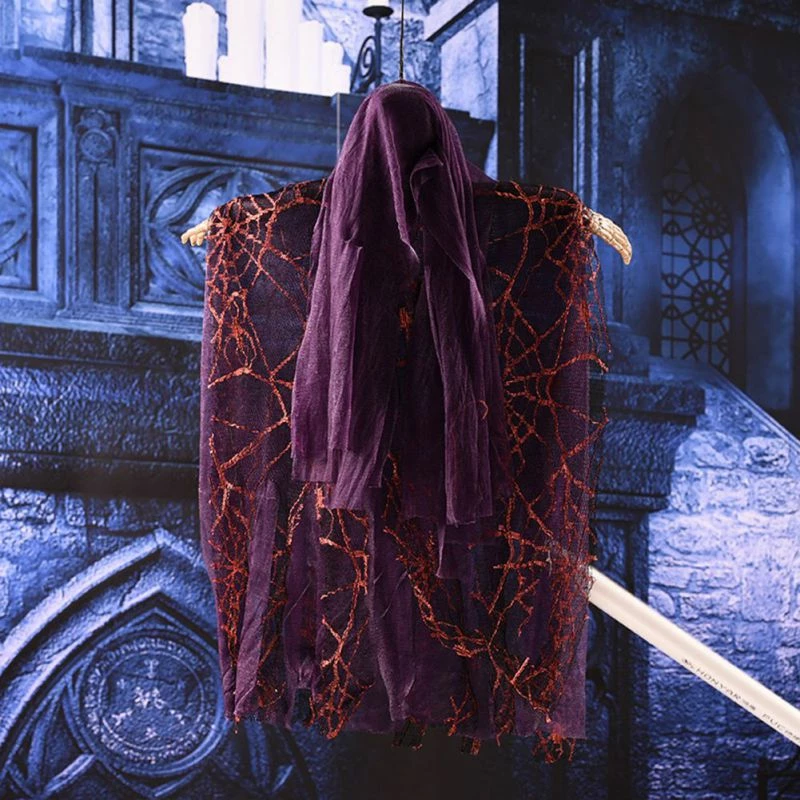 Poetic -Lifestyle Store Halloween Hang Ghost Resin Electric Skull Bar Door Welcome Halloween Ghost Voice Skeleton Prop Decoration Halloween Supply 11 Poetic -Lifestyle Store Halloween Hang Ghost Resin Electric Skull Bar Door Welcome Halloween Ghost Voice Skeleton Prop Decoration Halloween Supply