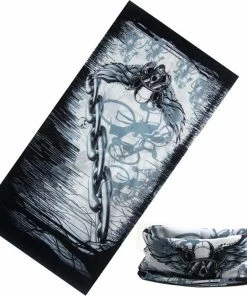 Techxingqiu Store Halloween Horror Skull Mask Party Festive Supply Easter Scary Mask Magic Headscarf Men Women Headband Children O Ring Scarf H8 Halloween Mask