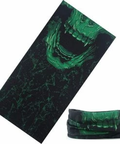 Techxingqiu Store Halloween Horror Skull Mask Party Festive Supply Easter Scary Mask Magic Headscarf Men Women Headband Children O Ring Scarf H8 Halloween Mask