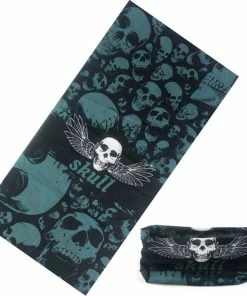 Techxingqiu Store Halloween Horror Skull Mask Party Festive Supply Easter Scary Mask Magic Headscarf Men Women Headband Children O Ring Scarf H8 Halloween Mask