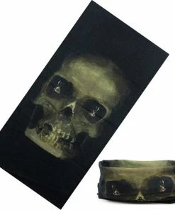 Techxingqiu Store Halloween Horror Skull Mask Party Festive Supply Easter Scary Mask Magic Headscarf Men Women Headband Children O Ring Scarf H8 Halloween Mask