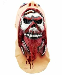 House&Dropshipper Store Halloween Mask Horror Zombie Latex Mask Festive Party Supplies Halloween Dress Up Props Mascaras De Latex Realista Mascarillas