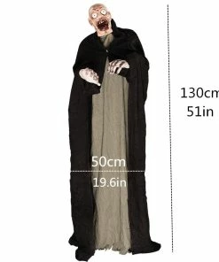 Lovely Kingdom Halloween Prop Halloween Party Decorations Horror Layout Crawling Ghosts Voice Control Toy Electric Eye Glow Crawling Ghost Haunted House Prop