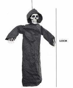 Lovely Kingdom Halloween Prop Halloween Party Decorations Horror Layout Crawling Ghosts Voice Control Toy Electric Eye Glow Crawling Ghost Haunted House Prop