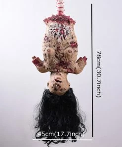 Lovely Kingdom Halloween Prop Halloween Party Decorations Horror Layout Crawling Ghosts Voice Control Toy Electric Eye Glow Crawling Ghost Haunted House Prop