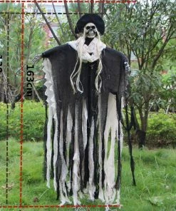 Lovely Kingdom Halloween Prop Halloween Party Decorations Horror Layout Crawling Ghosts Voice Control Toy Electric Eye Glow Crawling Ghost Haunted House Prop