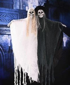 Lovely Kingdom Halloween Prop Halloween Party Decorations Horror Layout Crawling Ghosts Voice Control Toy Electric Eye Glow Crawling Ghost Haunted House Prop