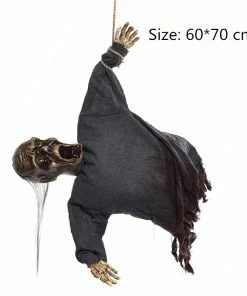 Lovely Kingdom Halloween Prop Halloween Party Decorations Horror Layout Crawling Ghosts Voice Control Toy Electric Eye Glow Crawling Ghost Haunted House Prop