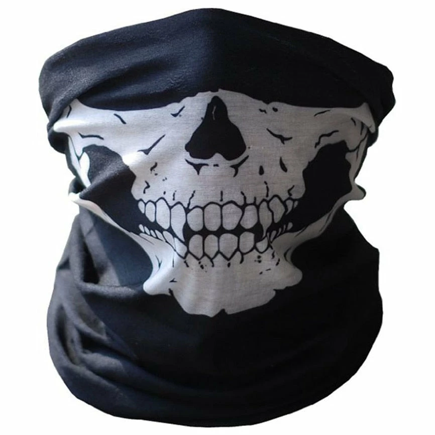 Good Vivid Store Halloween Mask Halloween Skull Face Mask Bicycle Ski Skull Half Face Mask Ghost Scarf Multi Neck Warmer Ghost Half Face Mask Scarf Face Mask 3 Good Vivid Store Halloween Mask Halloween Skull Face Mask Bicycle Ski Skull Half Face Mask Ghost Scarf Multi Neck Warmer Ghost Half Face Mask Scarf Face Mask