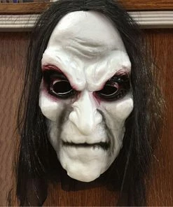 Monokweepjy 1314 Wedding Store Halloween Zombie Mask Props Grudge Ghost Hedging Zombie Mask Realistic Masquerade Halloween Mask Long Hair Ghost Scary Mask 12 Monokweepjy 1314 Wedding Store Halloween Zombie Mask Props Grudge Ghost Hedging Zombie Mask Realistic Masquerade Halloween Mask Long Hair Ghost Scary Mask
