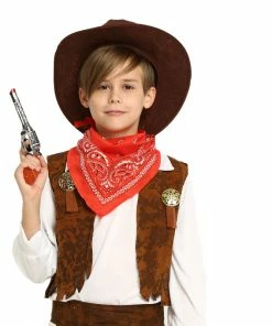 The American Store Halloween Costumes Adult Children Men And Women Western Cowboy Parent-child Suit COS Western Cowboy Costume