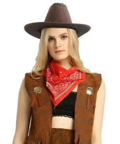 The American Store Halloween Costumes Adult Children Men And Women Western Cowboy Parent-child Suit COS Western Cowboy Costume