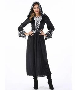 Online American Store Halloween Grim Reaper Costume For Man Women Black Wizard Witch Ghost Couple Cosplay Clothing Scary Day Dead Costumes For Couple 12 Online American Store Halloween Grim Reaper Costume For Man Women Black Wizard Witch Ghost Couple Cosplay Clothing Scary Day Dead Costumes For Couple