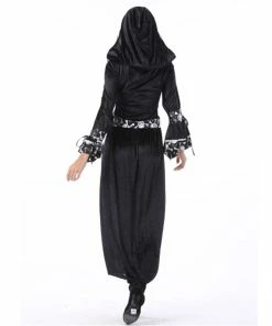 Online American Store Halloween Grim Reaper Costume For Man Women Black Wizard Witch Ghost Couple Cosplay Clothing Scary Day Dead Costumes For Couple 15 Online American Store Halloween Grim Reaper Costume For Man Women Black Wizard Witch Ghost Couple Cosplay Clothing Scary Day Dead Costumes For Couple