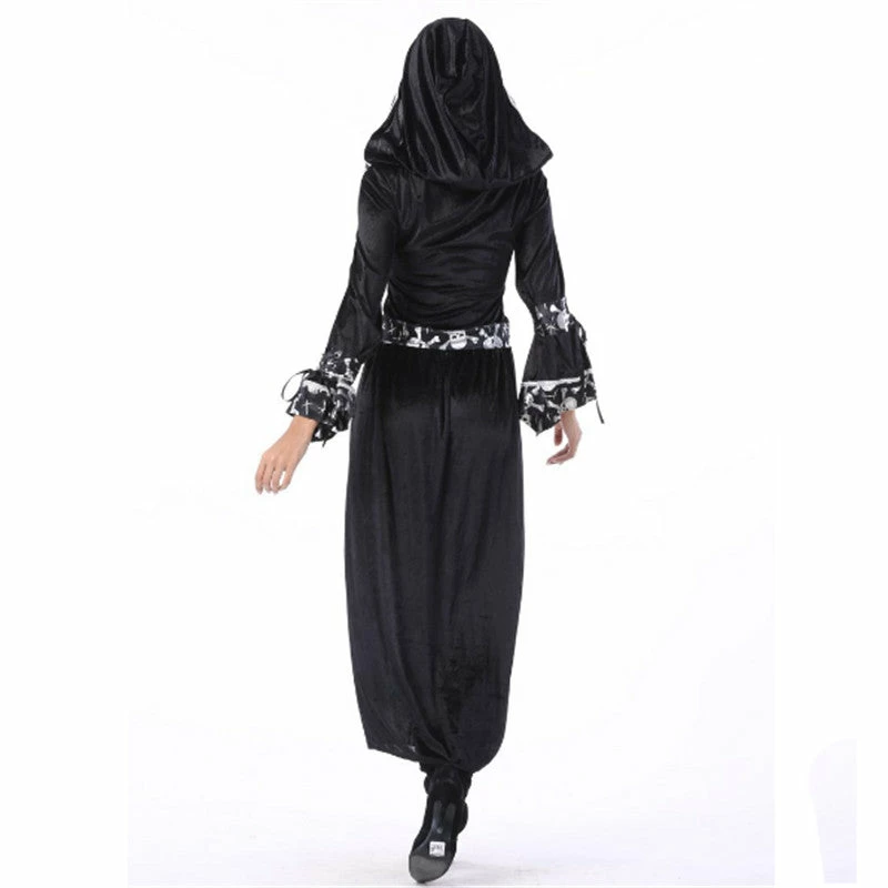Online American Store Halloween Grim Reaper Costume For Man Women Black Wizard Witch Ghost Couple Cosplay Clothing Scary Day Dead Costumes For Couple 8 Online American Store Halloween Grim Reaper Costume For Man Women Black Wizard Witch Ghost Couple Cosplay Clothing Scary Day Dead Costumes For Couple