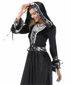 Online American Store Halloween Grim Reaper Costume For Man Women Black Wizard Witch Ghost Couple Cosplay Clothing Scary Day Dead Costumes For Couple 16 Online American Store Halloween Grim Reaper Costume For Man Women Black Wizard Witch Ghost Couple Cosplay Clothing Scary Day Dead Costumes For Couple