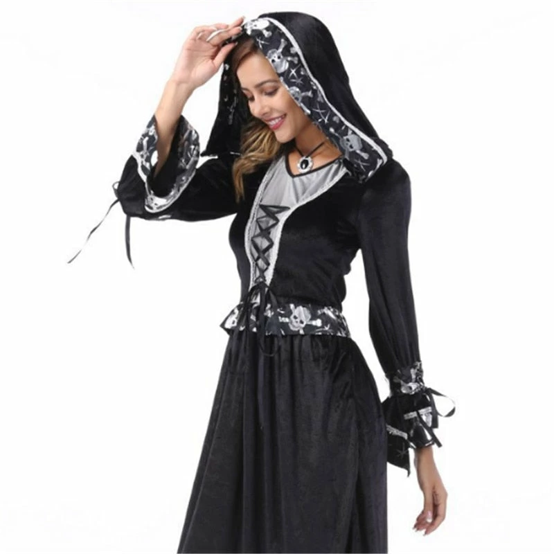 Online American Store Halloween Grim Reaper Costume For Man Women Black Wizard Witch Ghost Couple Cosplay Clothing Scary Day Dead Costumes For Couple 9 Online American Store Halloween Grim Reaper Costume For Man Women Black Wizard Witch Ghost Couple Cosplay Clothing Scary Day Dead Costumes For Couple