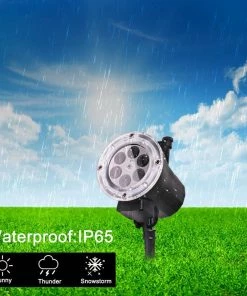 Online American Store Laser Christmas Lights High Definition Christmas/Halloween Laser Projector 12 Patterns Snowflake Laser Shower Christmas Lights Outdoor Star Projector