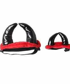 Kitchen Lover Store Halloween Pets Accessories Hoomall 1PC Christmas Halloween Pet Cat Dog Caps Horns Cap For Dog Cat Pet Hat Accessories Decoration Cosplay Costume Hats