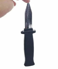 The American Store Hot Halloween Supplies Comedy Magic Plastic Retractable Dagger Joke Prank Props Knife Scary Trick Party Decoration Halloween Accessories